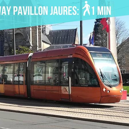 Tramway 10 Jaures Cosy Proche Gare Apartment Le Mans Exterior foto
