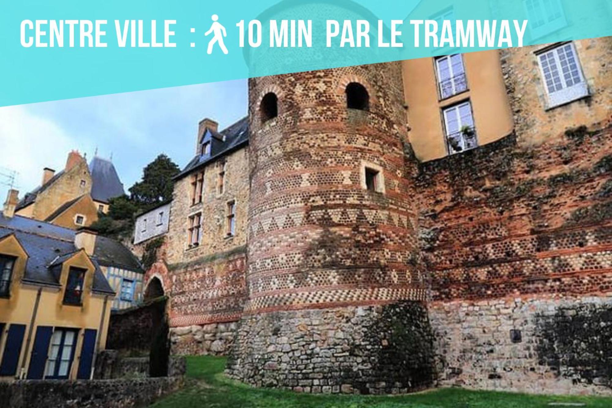 Tramway 10 Jaures Cosy Proche Gare Apartment Le Mans Exterior foto